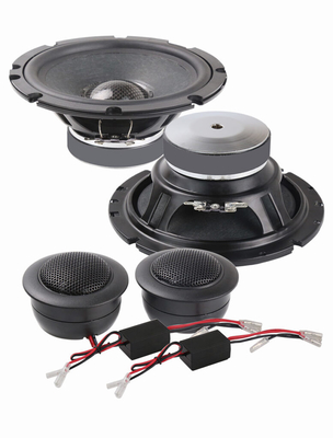 6.5" Car Components speaker CMPE65G2,60wrms, 2-way WF: 1'' voice coil, 2 ohms, Sensitivity: 88.6dB, freq. response: 64-5kHz.  TW: 1''voice coil,  4 ohms, Sensitivity: 89dB, freq. response: 2K-20KHz