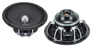 6.5"midrange neodymium speaker MG6, impedence:4 ohms,50W,1.5''CCAW voice coil, freq. response: 148-10kHz,Sensitivity: 96.3dB, Paper cone, Magnet: Neo, Size(mm): 165*81, Weight: 1.33kg