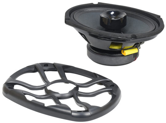6*9"Pro coaxial Ferrite COX69SG 4ohms150watts RMS (1.5"WF+1.0"TW) voice coil 93.6dB High Sensitivity