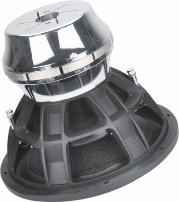 15'' Neodyminum Subwoofer, 3000wrms, 4'' voice coil, D1/D2 ohms, freq. response: 35-300Hz, Sensitivity: 88.6dB SP15GN