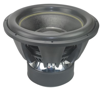 18'' Frrite motor Subwoofer, 3500wrms, 4'' voice coil, D1/D2 ohms, freq. response: 36-300Hz, Sensitivity: 87.6dB SP18