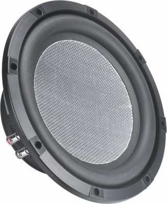 10''SLIM ferrite Subwoofer,300wrms, 2'' voice coil,D2/D4 ohms, freq. response: 45-300Hz, Sensitivity: 84.5dB SE10F