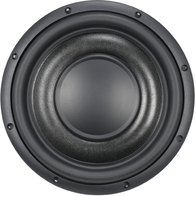 8''SLIM ferrite Subwoofer 200wrms, 2'' voice coil,D2/D4 ohms, freq. response: 45-300Hz, Sensitivity: 84.8dB SE8FG2