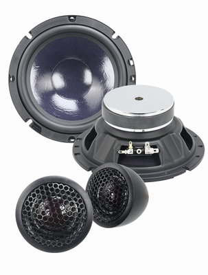 6.5" Car Components speaker CMPE65G5, 2-way,50W WF: 1'' voice coil, 4 ohms, Sensitivity: 86.5dB, freq. response: 50-10kHz.  TW: 1''voice coil,  4 ohms, Sensitivity: 90.2dB, freq. response: 1.5K-20KHz