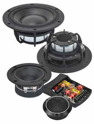 6.5" Car Components speaker CMP653G,6.5'', 100wrms, freq. response: 55-30kHz,  Sensitivity: 85dB,  WF: 2.5''voice coil, 4 ohms. MD: 1''voice coil, 4 Ohms, TW: 25mm silk dome