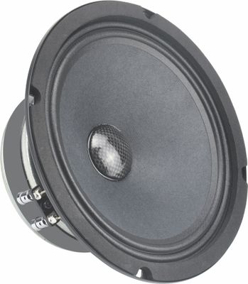 8"midrange speaker ME8G2, 100wrms, 8'' ,150wrms, 1.5'' voice coil, 4 ohms, freq. response: 97-9KHz, Sensitivity: 93.2dB